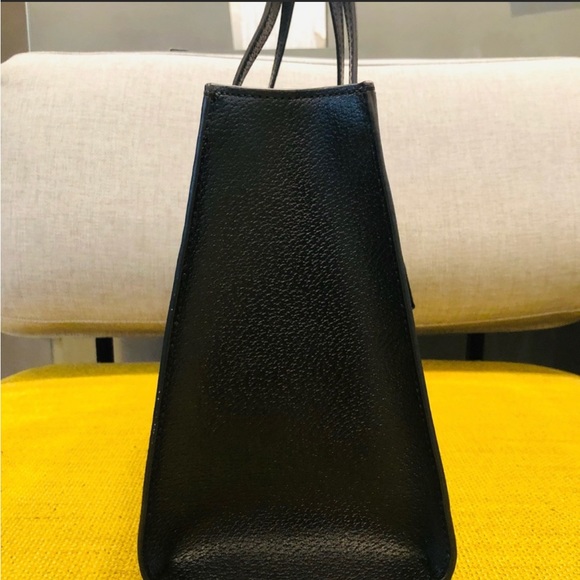 NWT Kate Spade Sam Black Medium Satchel - Picture 4 of 5